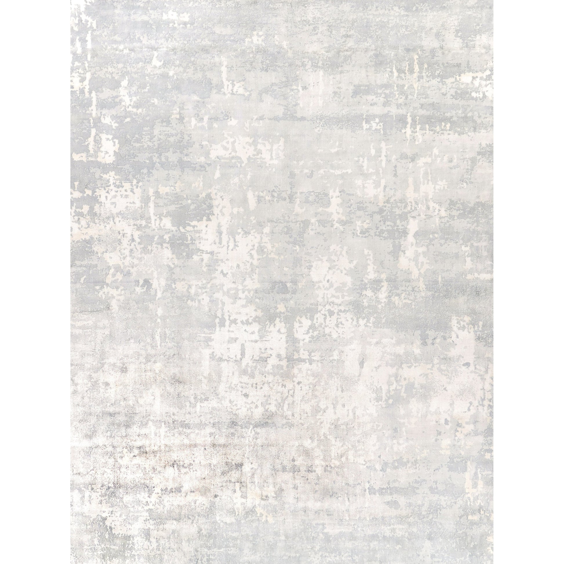 Koda 3710 Rug by Exquisite Rugs in silver, gray. Made from bamboo silk in a unique style.