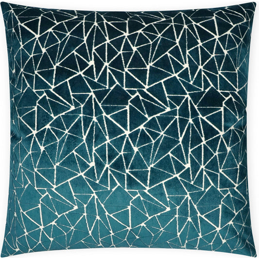 Finale Pillow by DV Kap Home. Made from 88% spun viscose, 12% polyester in a modern style.
