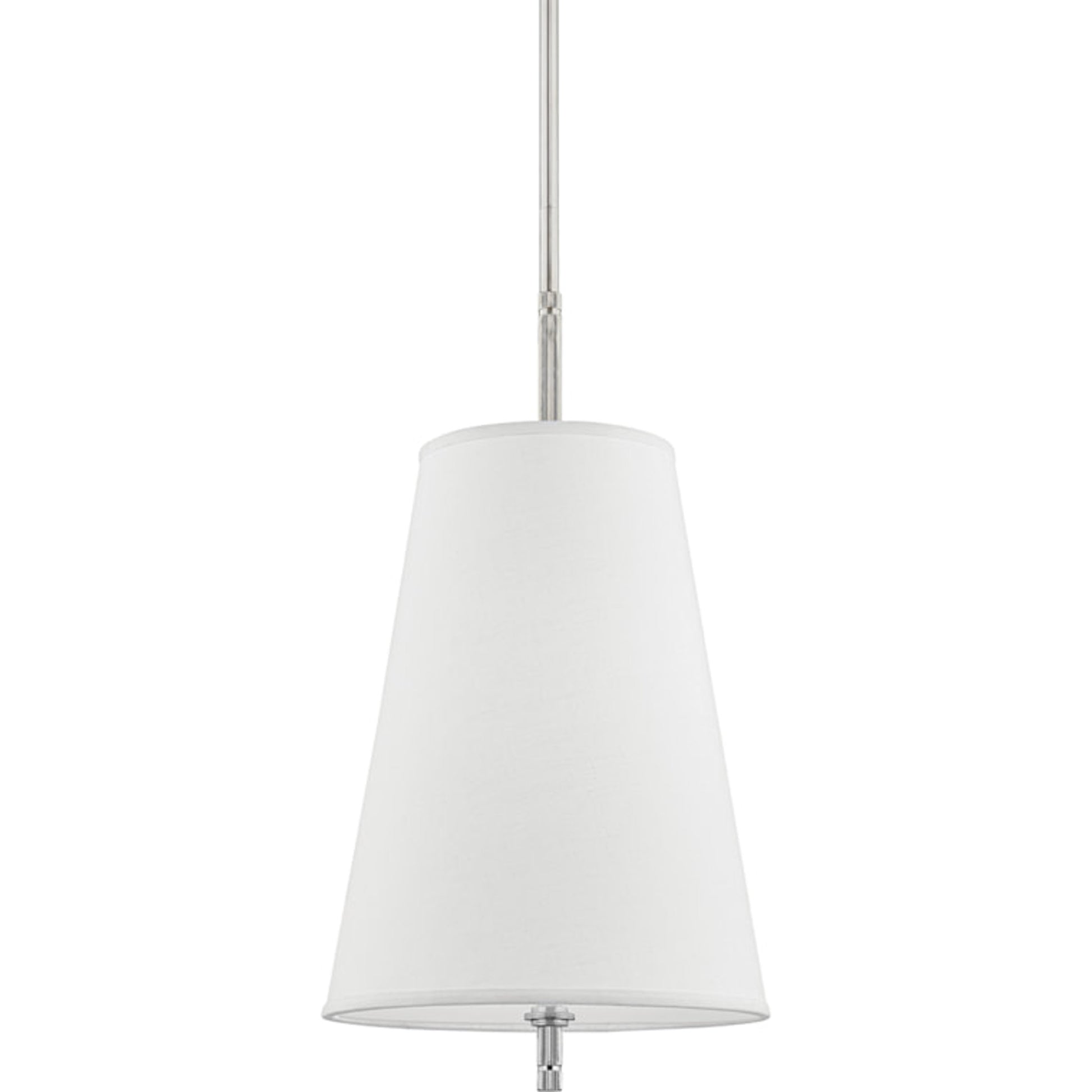 Bowery Pendant by Hudson Valley in aged old bronze. Made from steel in a transitional style.