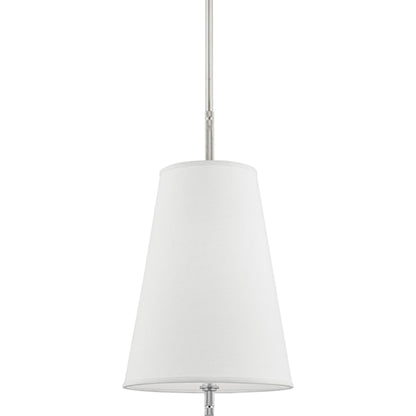 Bowery Pendant by Hudson Valley in aged old bronze. Made from steel in a transitional style.