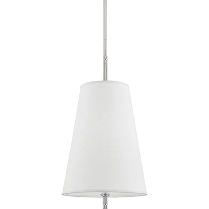 Bowery Pendant by Hudson Valley in aged old bronze. Made from steel in a transitional style.