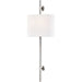 Bowery II Wall Sconce by Hudson Valley. Made from brass in a modern style.