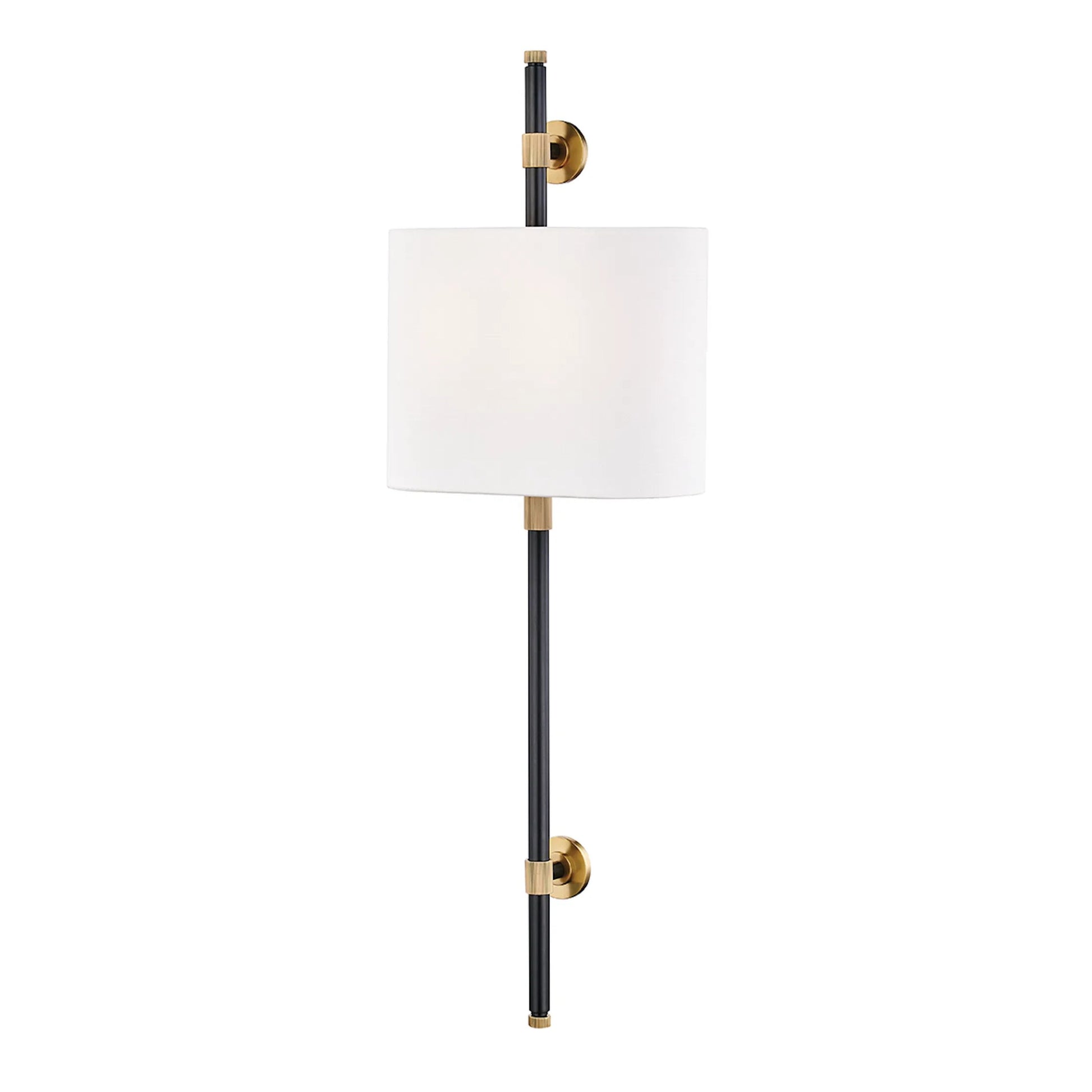 Bowery II Wall Sconce by Hudson Valley. Made from brass in a modern style.