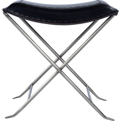 Melton Leather Stool by Butler Specialty Company. Made from unique in a modern style.