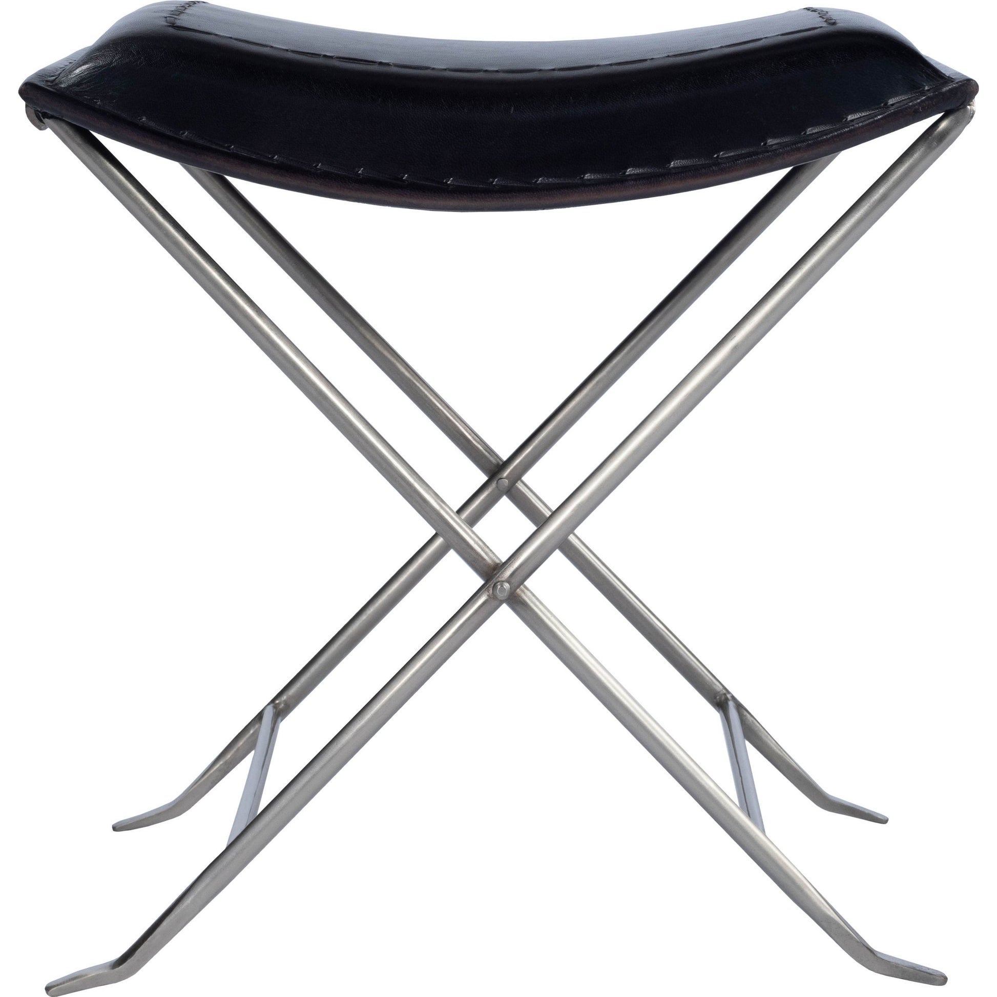 Melton Leather Stool by Butler Specialty Company. Made from unique in a modern style.