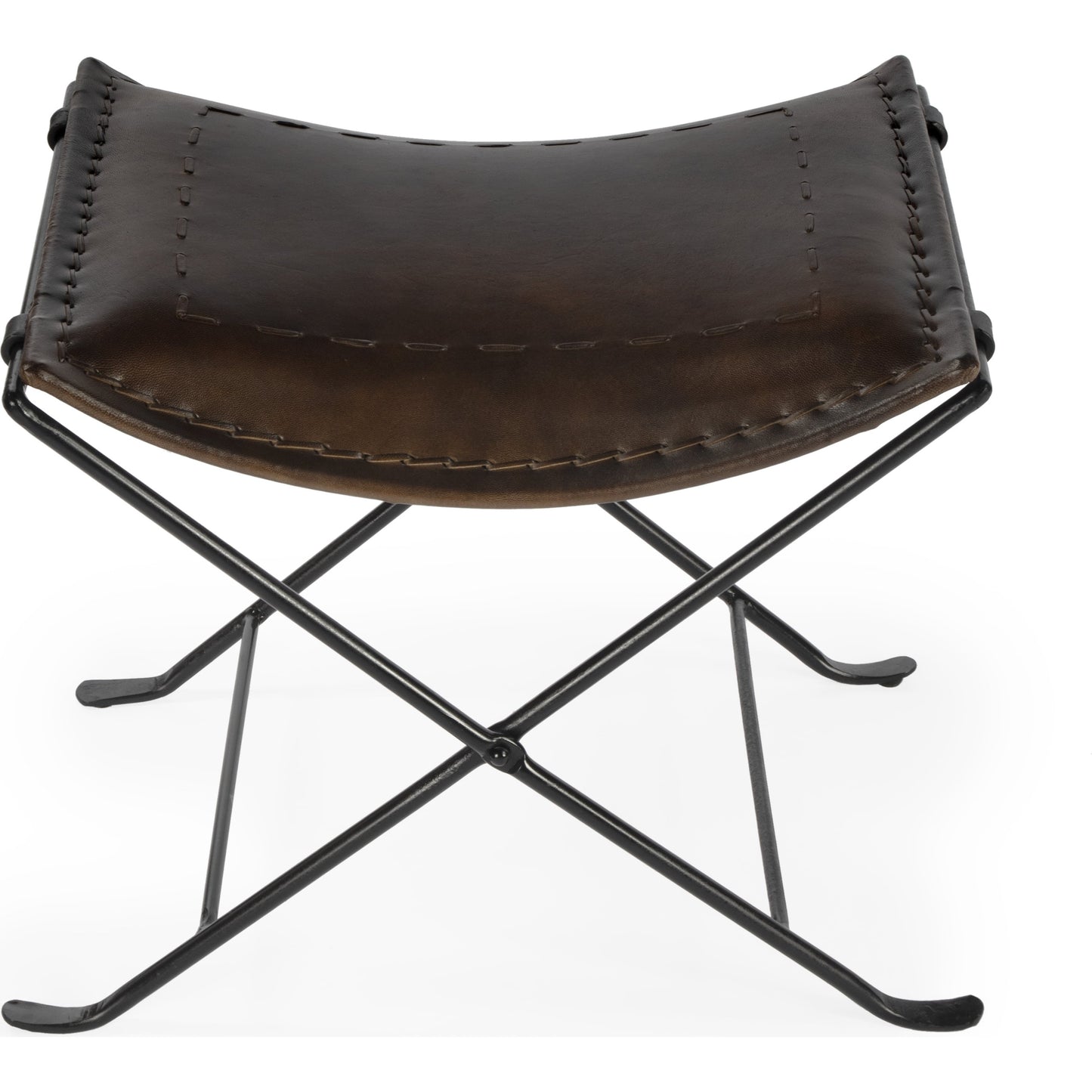 015 SI-1822338 | Additional Silo | Melton Leather Stool by Butler Specialty Company. Made from unique in a modern style.