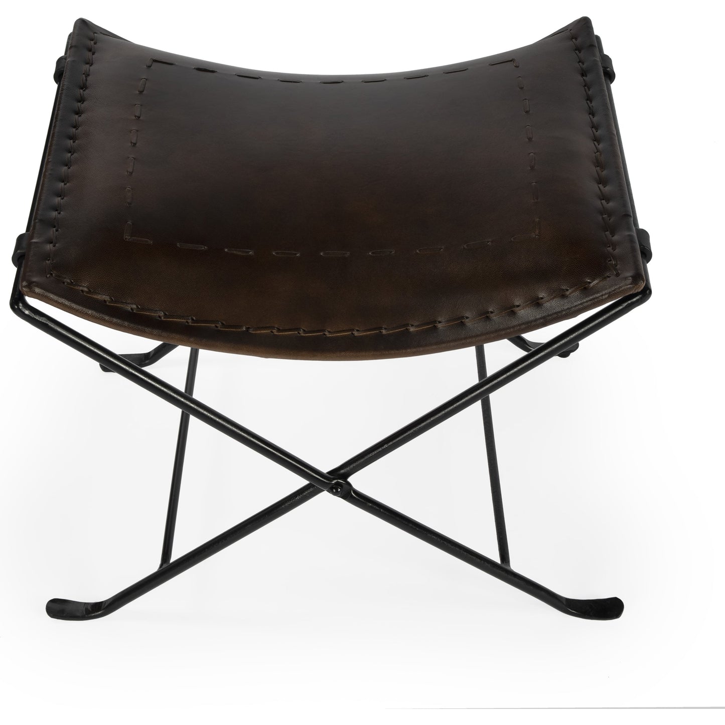 017 SI-1822338 | Additional Silo | Melton Leather Stool by Butler Specialty Company. Made from unique in a modern style.