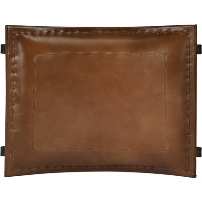 Melton Leather Stool by Butler Specialty Company. Made from unique in a modern style.