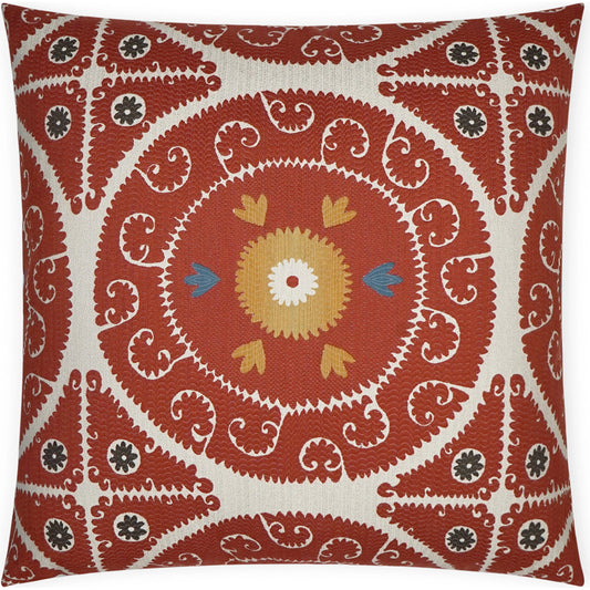 Suzandozi Throw Pillow by DV Kap Home. Made from 45.68% polyester, 44.63% cotton, 9.69% rayon in a modern style.