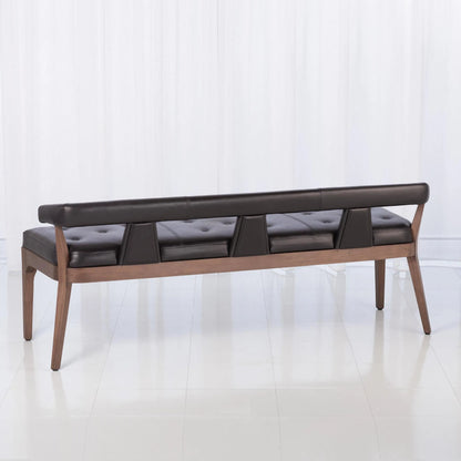 Moderno Bench by Global Views. Made from unique in a modern style.