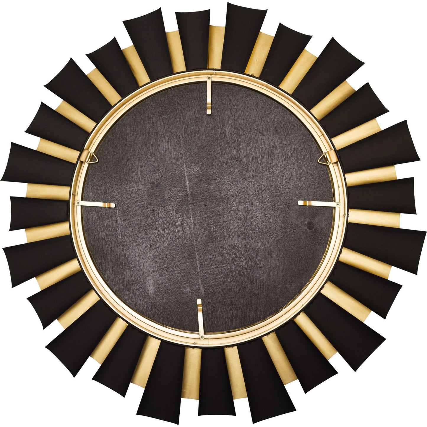 003 SI-2025828 | Additional Silo | Daphne Wall Mirror by Varaluz in matte black/french gold. Made from unique in a modern style.