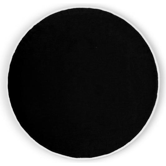 Posh Circle Throw Pillow by DV Kap Home. Made from 100% polyester in a modern style.