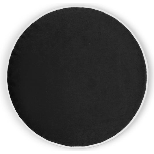 Posh Circle Throw Pillow by DV Kap Home. Made from 100% polyester in a modern style.