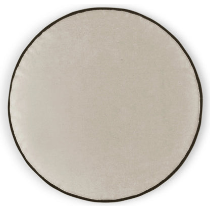 Posh Circle Throw Pillow by DV Kap Home. Made from 100% polyester in a modern style.