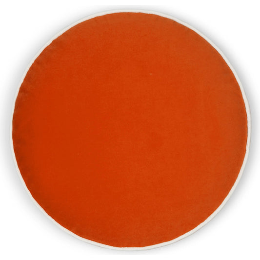 Posh Circle Throw Pillow by DV Kap Home. Made from 100% polyester in a modern style.