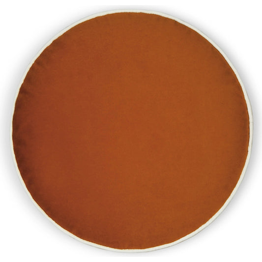 Posh Circle Throw Pillow by DV Kap Home. Made from 100% polyester in a modern style.