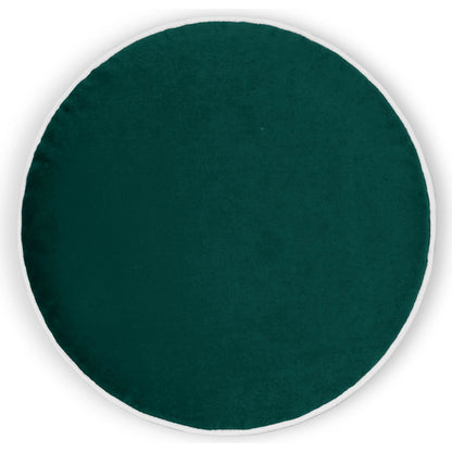 Posh Circle Throw Pillow by DV Kap Home. Made from 100% polyester in a modern style.