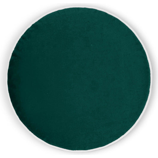 Posh Circle Throw Pillow by DV Kap Home. Made from 100% polyester in a modern style.