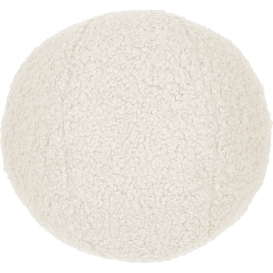 Poodle Ball Throw Pillow by DV Kap Home. Made from 100% polyester in a modern style.