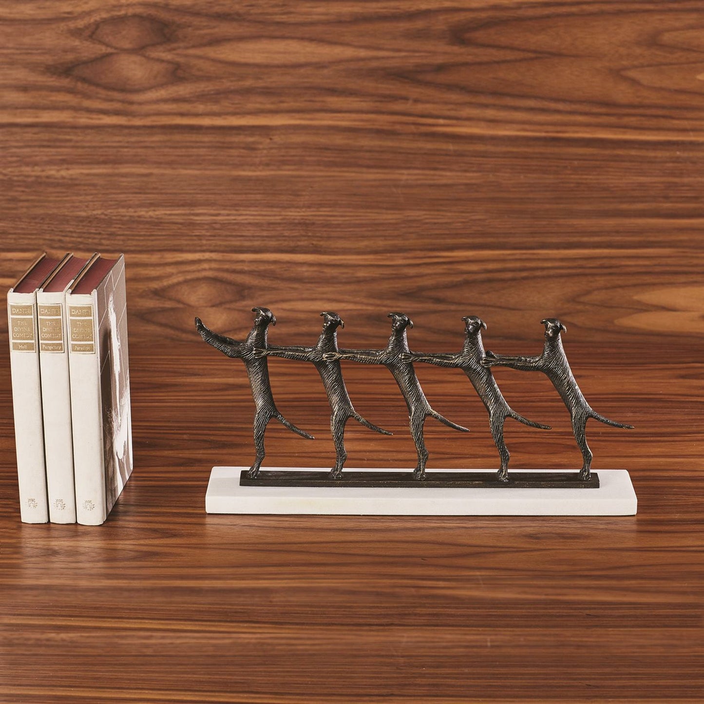 002 SR-892086 | Additional Silo | Golden Conga Line by Global Views. Made from cast brass, white marble in a eclectic & global style.