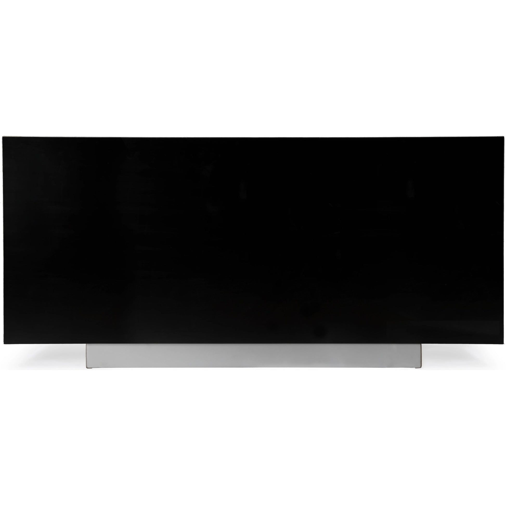 Francois Leather Sideboard by Butler Specialty Company in silver. Made from meranti wood solids, mdf, leather, polysuede cloth, stainless steel in a modern style.