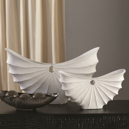 Atlantis Centerpiece by Global Views. Made from cast aluminum in a modern style.