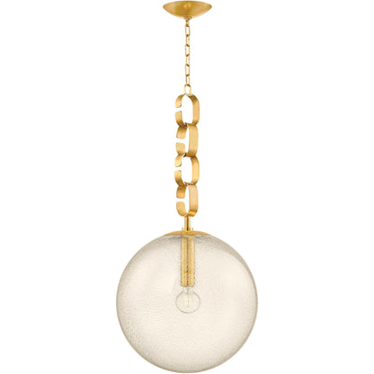 Nessa Pendant by Corbett in vintage brass. Made from brass in a unique style.