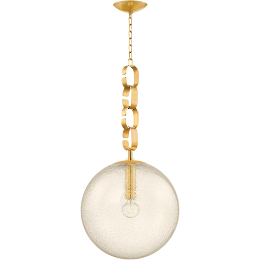 Nessa Pendant by Corbett in vintage brass. Made from brass in a unique style.
