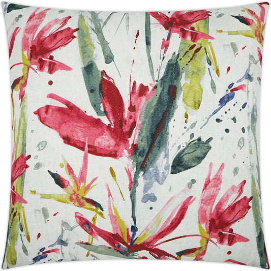 Marlot Throw Pillow by DV Kap Home. Made from 85% cotton, 15% linen in a modern style.