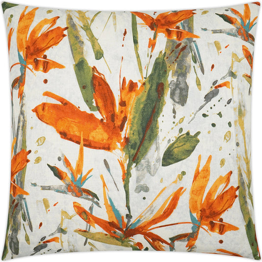 Marlot Throw Pillow by DV Kap Home. Made from 85% cotton, 15% linen in a modern style.