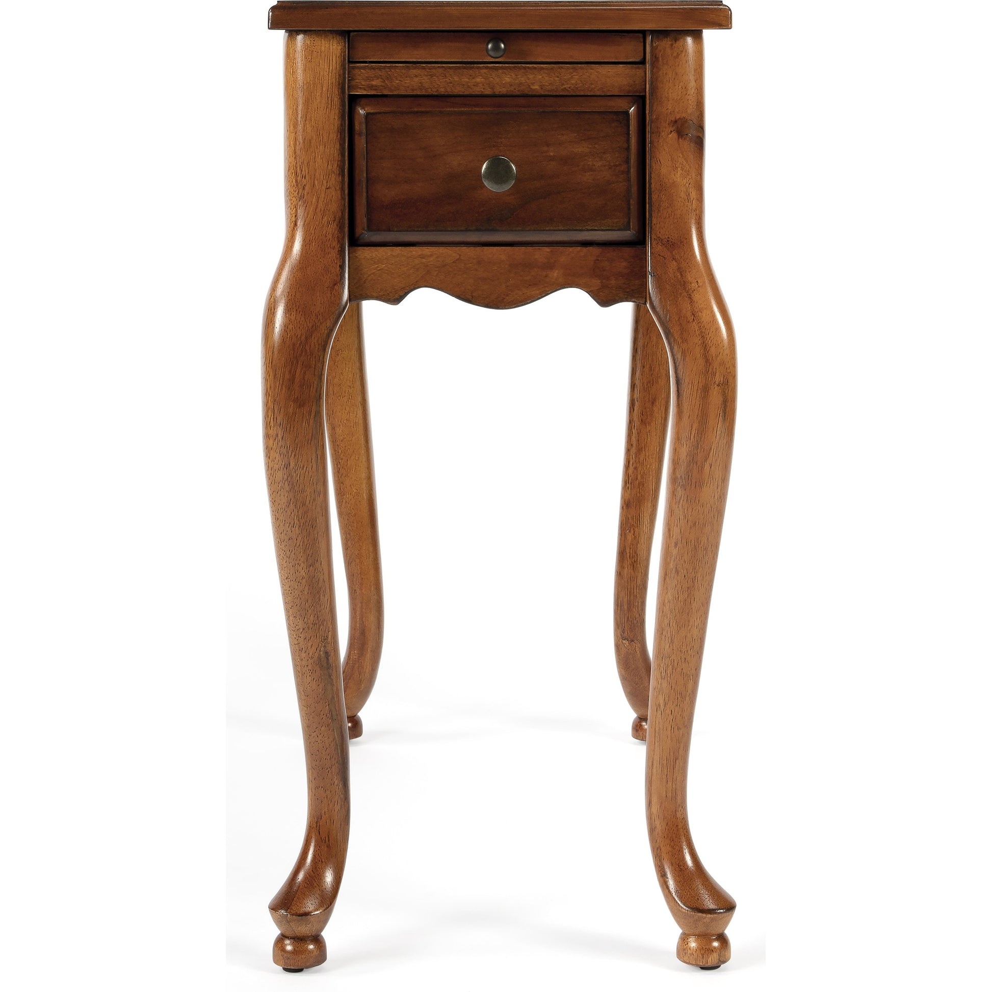 Croydon Plantation Cherry Chairside Table by Butler Specialty Company. Made from rubberwood solids, mdf, cherry, maple, walnut veneers in a traditional style.