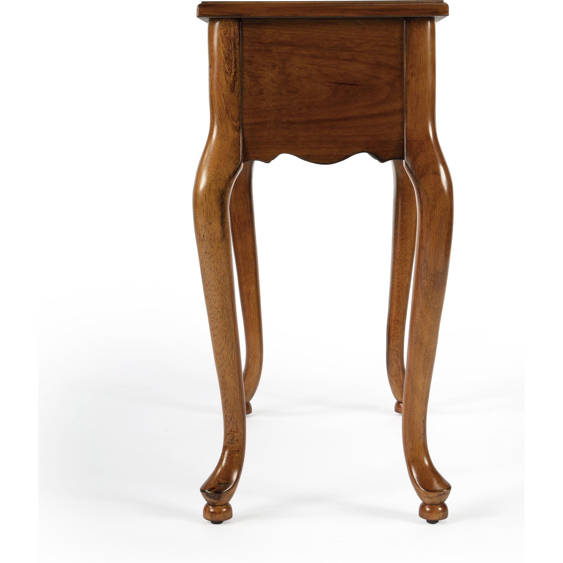 Croydon Plantation Cherry Chairside Table by Butler Specialty Company. Made from rubberwood solids, mdf, cherry, maple, walnut veneers in a traditional style.
