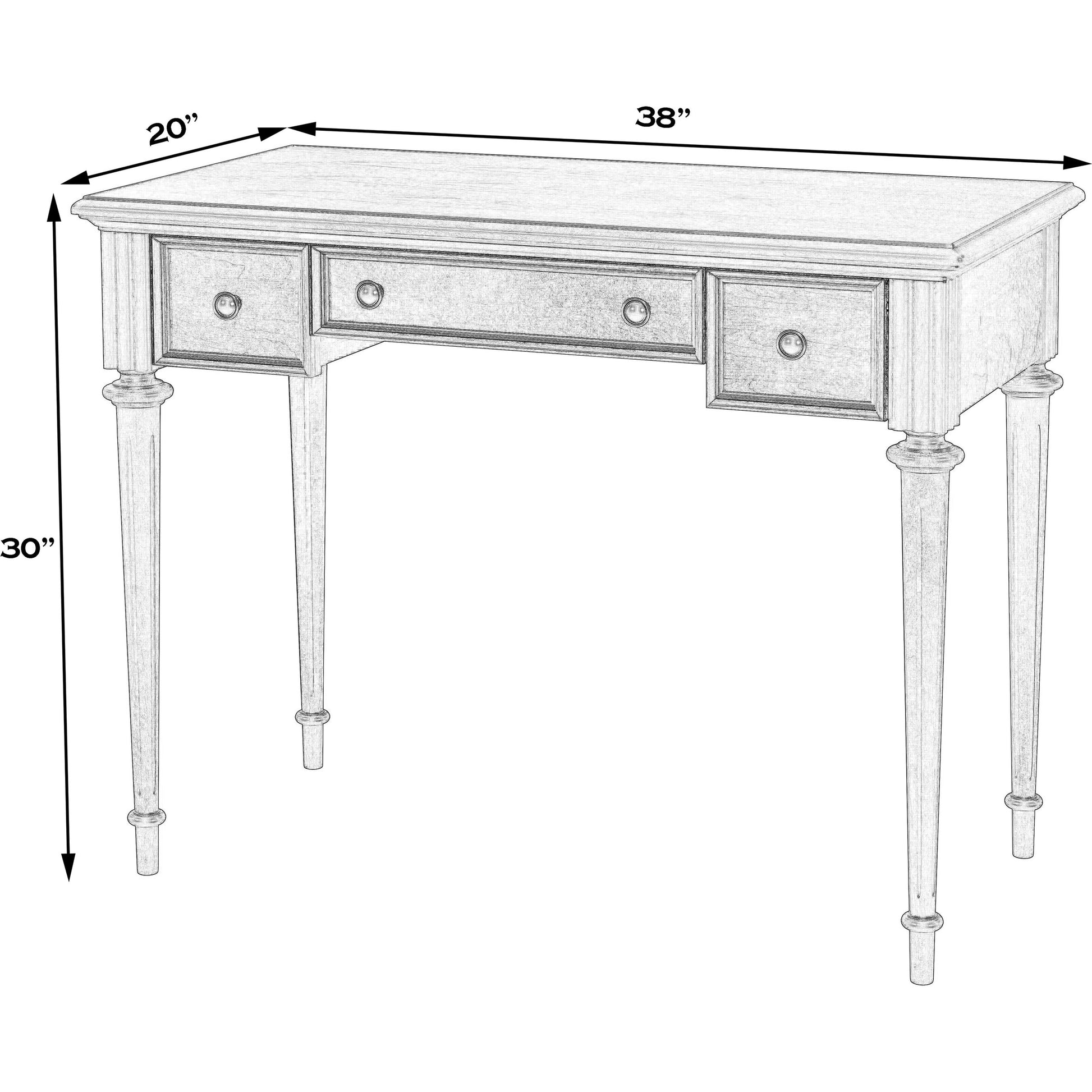 Edmund Writing Desk by Butler Specialty Company. Made from unique in a traditional style.