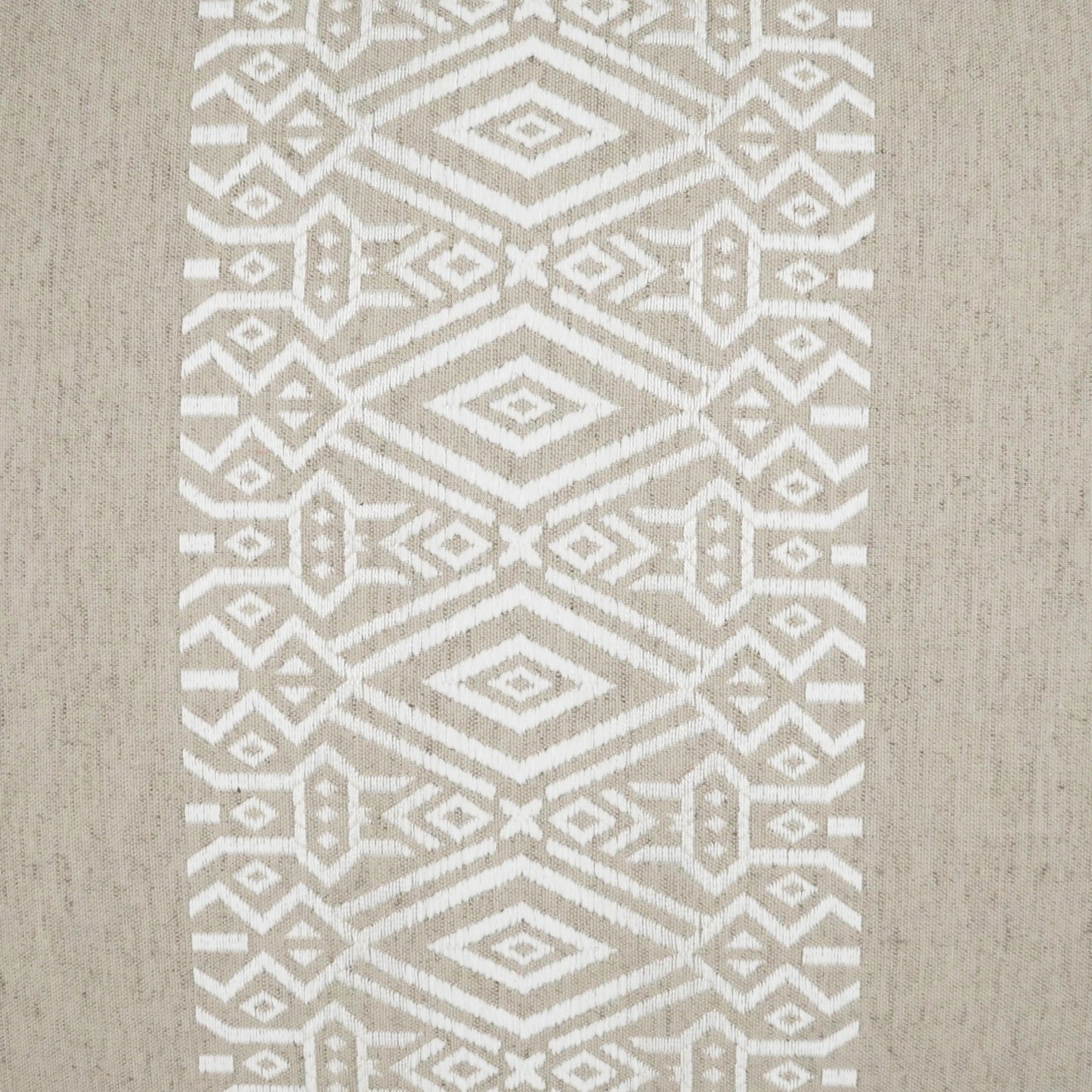 002 SI-2028874 | Closeup | Zinga Throw Pillow by DV Kap Home in twine. Made from 39.27% rayon, 38.75% prcpoly, 11.55% flax, 7.80% cotton, 2.63% polyester in a modern style.