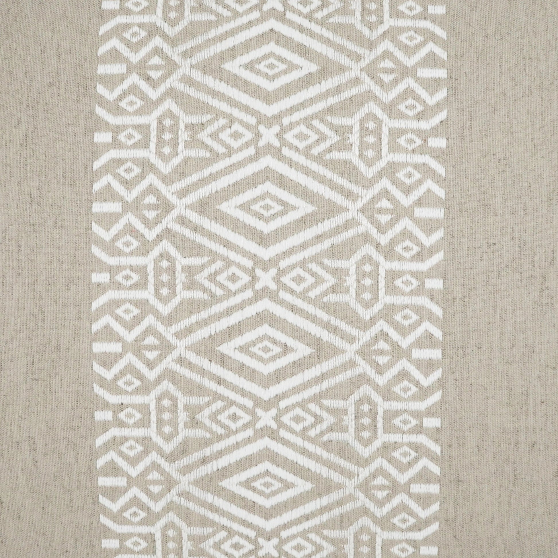 Zinga Throw Pillow by DV Kap Home in twine. Made from 39.27% rayon, 38.75% prcpoly, 11.55% flax, 7.80% cotton, 2.63% polyester in a modern style.