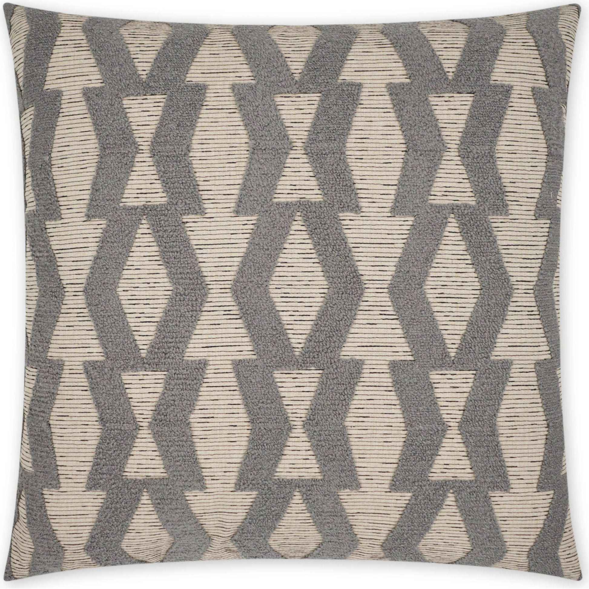 Bold Appeal Pillow by DV Kap Home. Made from 70% polyester, 30% linen in a modern style.