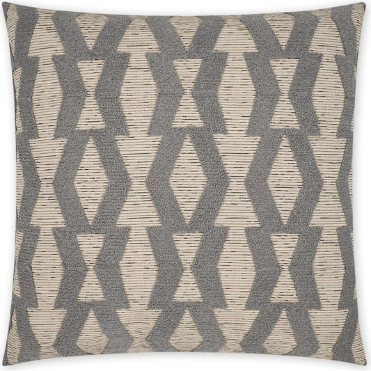 Bold Appeal Pillow by DV Kap Home. Made from 70% polyester, 30% linen / embroidery: 100% polyester in a modern style.