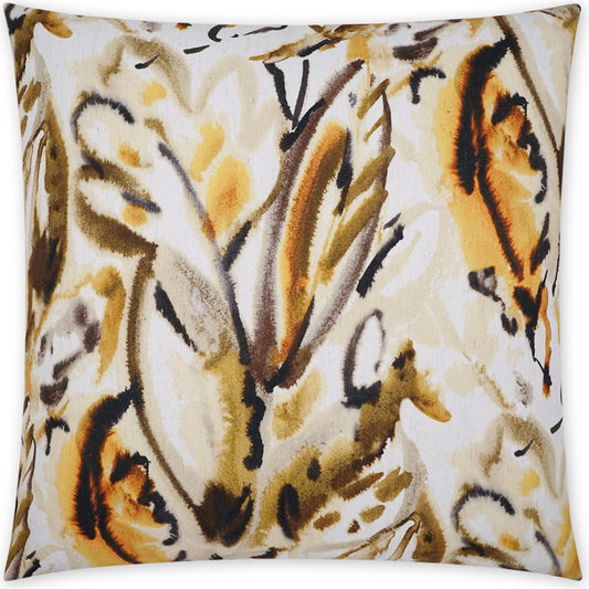 Tisane Throw Pillow by DV Kap Home. Made from 90% polyester (chenille), 10% linen in a modern style.