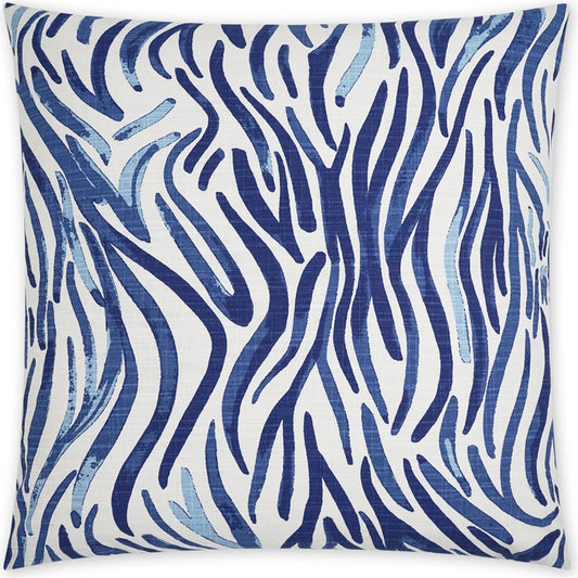 Babur Pillow by DV Kap Home. Made from 100% cotton in a coastal style.