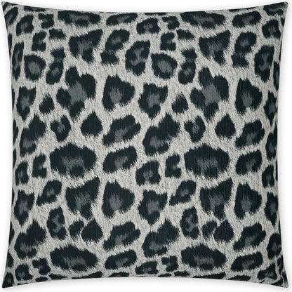 Panthera Throw Pillow by DV Kap Home in domino. Made from 100% polyester in a modern style.