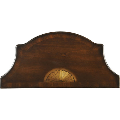 Chester Petite Console Table by Butler Specialty Company in dark brown and plantation cherry. Made from rubberwood solids, mdf, resin, cherry, maple, walnut veneers in a traditional style.