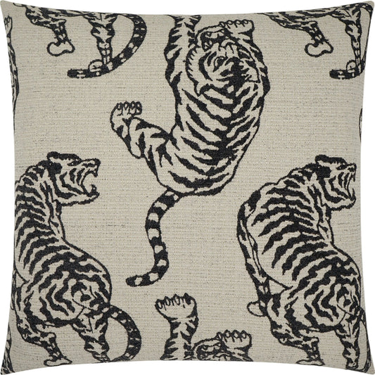 Kano Pillow by DV Kap Home in black. Made from 100% polyester in a eclectic & global style.