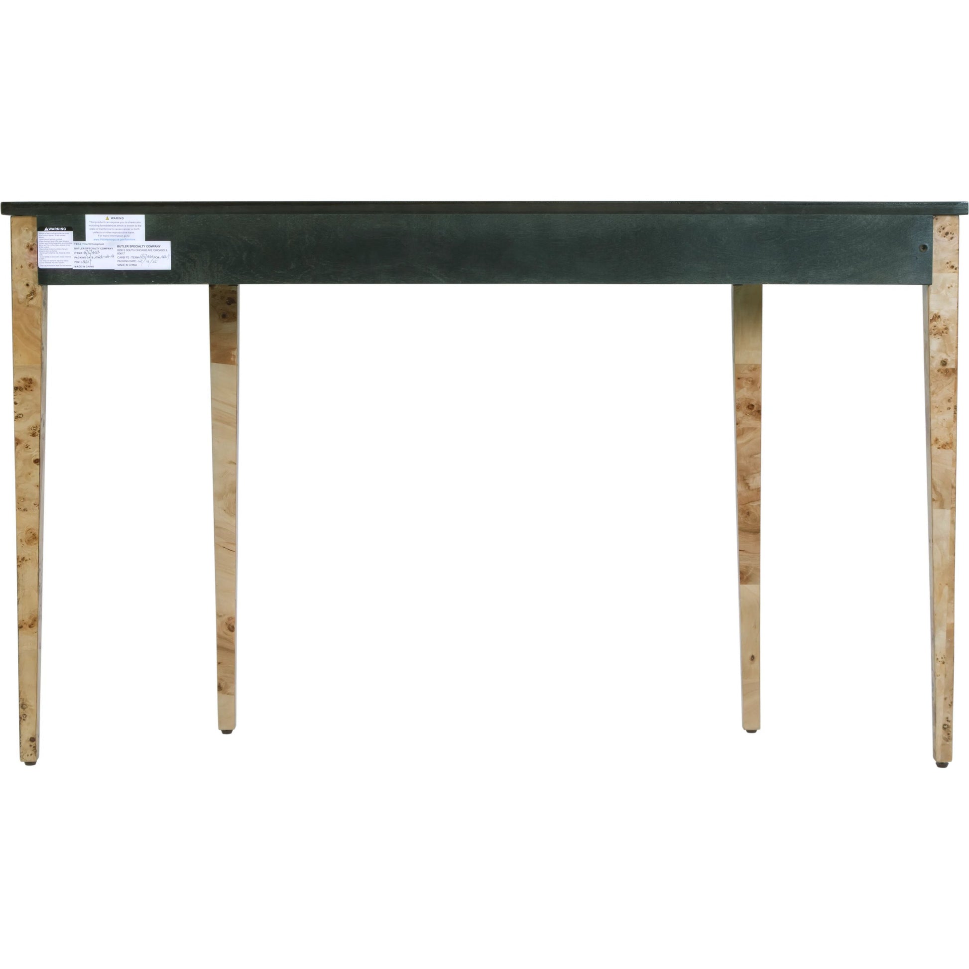Chester Console Table by Butler Specialty Company in brown. Made from rubberwood, cherry, maple, walnut veneer, mdf, resin in a unique style.