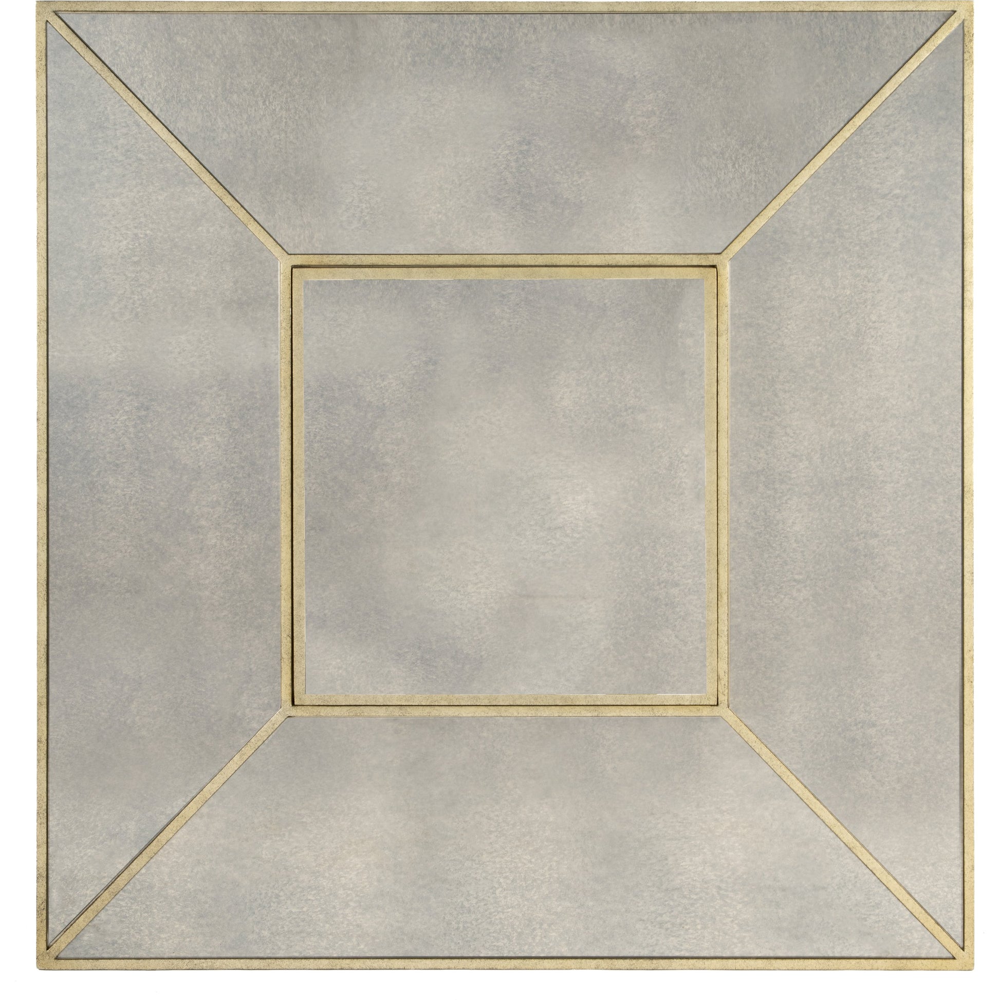 Celeste Mirrored Game Table by Butler Specialty Company in silver and mirror. Made from poplar hardwood solids, mdf in a traditional style.