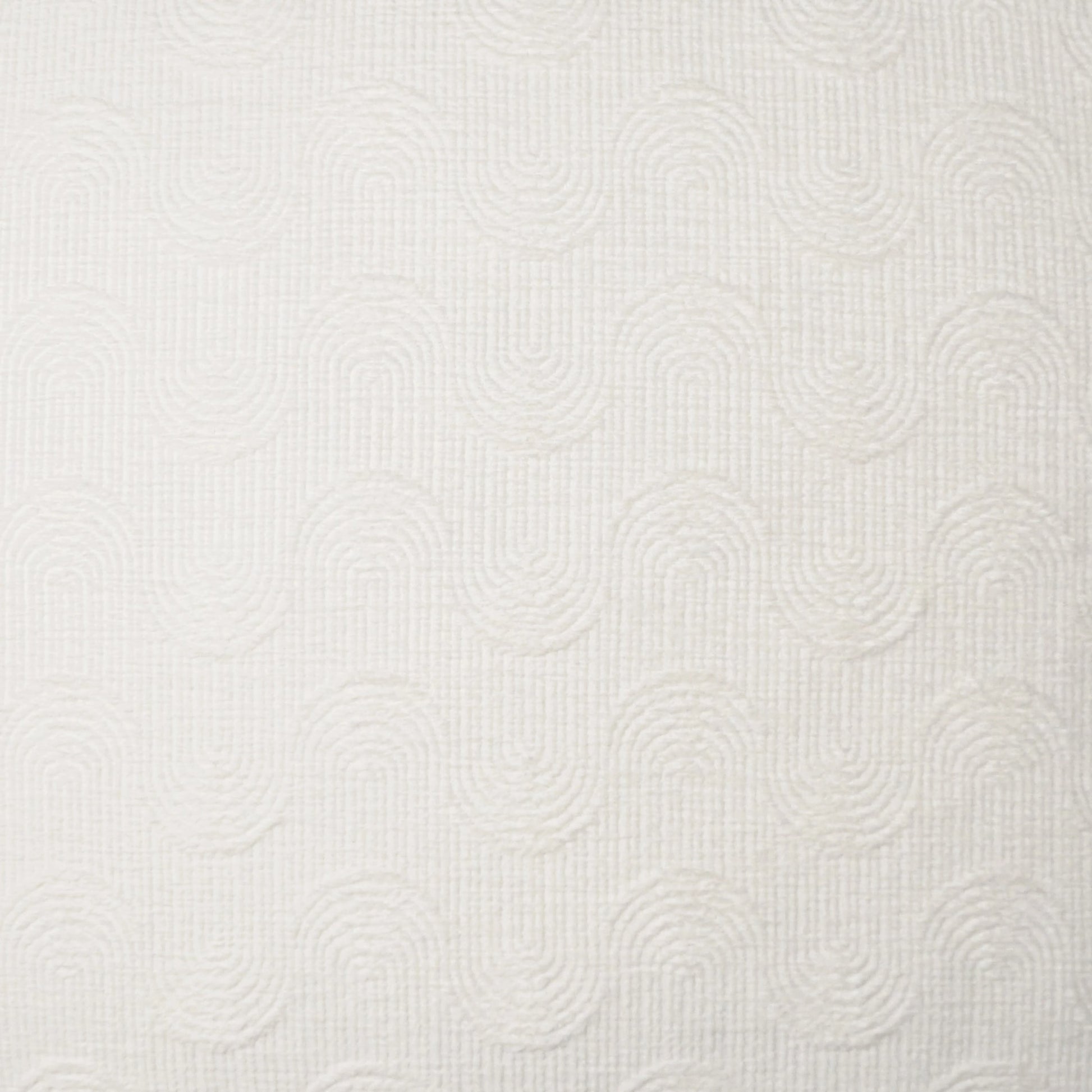 Eisen Pillow by DV Kap Home in white. Made from 73.33% polyester, 26.67% cotton in a modern style.