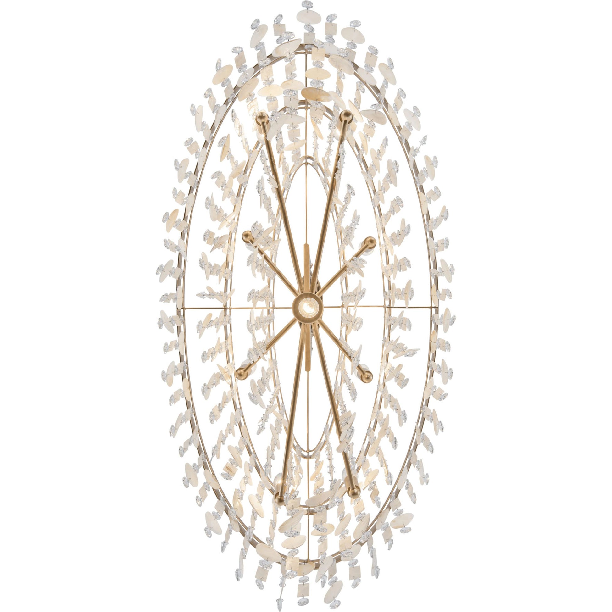 Kalani Linear Pendant by Varaluz in french gold. Made from unique in a traditional style.