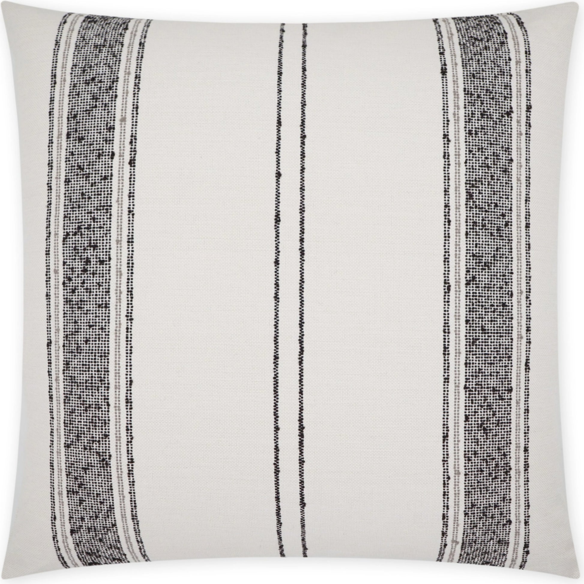 Bellweather Pillow by DV Kap Home in white. Made from 95% polypropylene, 5% polyester in a modern style.