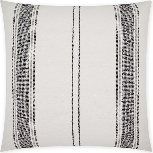 Bellweather Pillow by DV Kap Home in white. Made from 95% polypropylene, 5% polyester in a modern style.