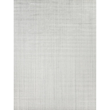 Robin Stripe Rug by Exquisite Rugs in ivory, gray. Made from bamboo silk, wool in a unique style.