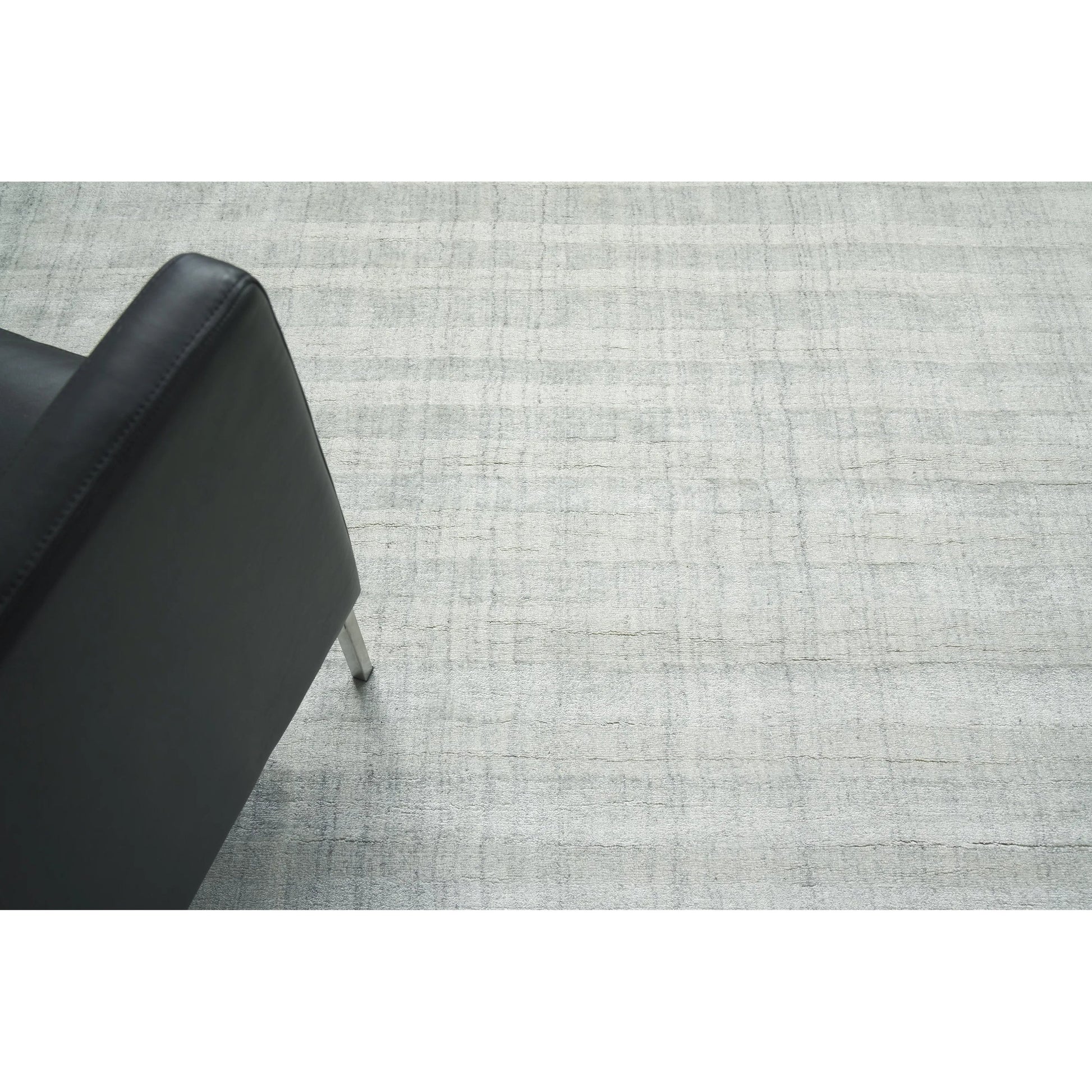 Robin Stripe 3783 Rug by Exquisite Rugs in ivory, gray. Made from bamboo silk, wool in a unique style.